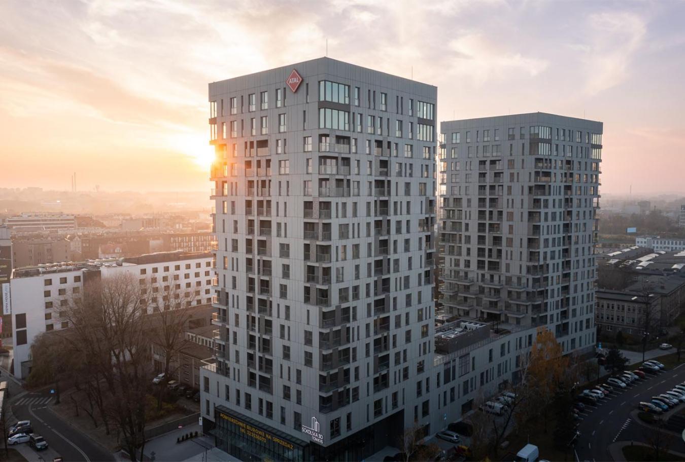 Kairos Apartments -Tower II Premium - Darmowy Parking, Silownia, Sauna - Scisle Centrum Katowice Exterior foto